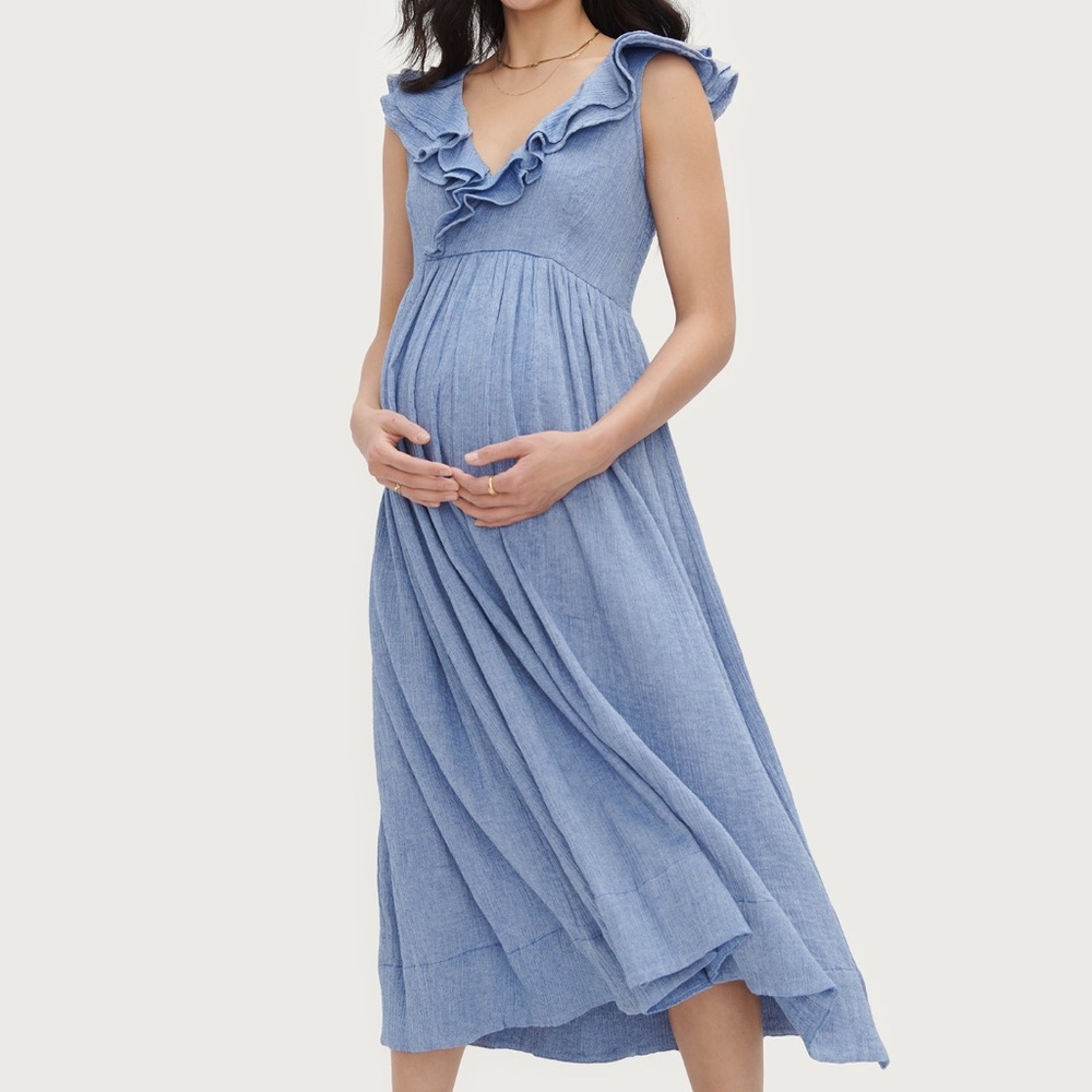 Hatch Blue Maxi Dress